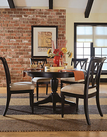 American Drew Camden Dark Round Table