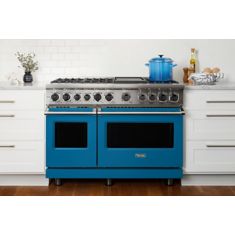 Cobalt Blue Viking Range - Photos & Ideas