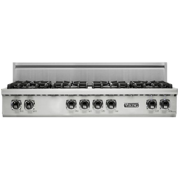 Viking® 5 Series 60 Pacific Grey Pro Style Liquid Propane Range with 12  Griddle and 12 Grill