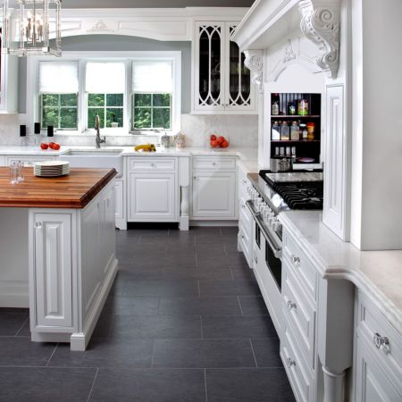 White Viking Range Featured in Signature Kitchens and Baths - Viking ...