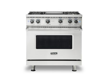 Viking Professional Series 36 Gas Rangetop - VGRT5366BSS Features 