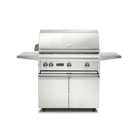 Viking - VGR Freestanding 7-Series GAS 36W Range - Reduction Red