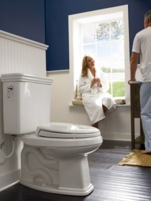 Eco Promenade Two Piece Toilet 1 28 Gpf Round Bowl Totousa Com