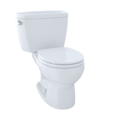 TOTO Réservoir de Toilette Drake 1,28 GPF Avec Couvercle boulonné, Blanc  Cotton