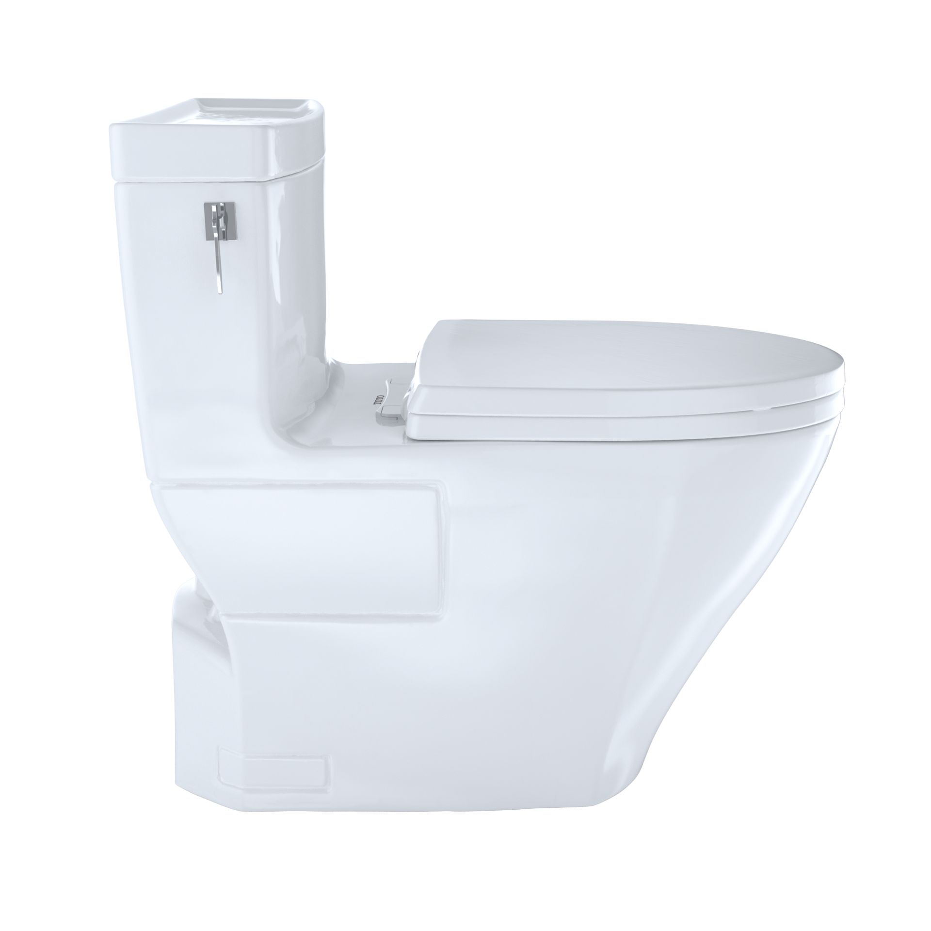 Aimes® One-Piece Toilet, 1.28GPF, Elongated Bowl - Washlet®+