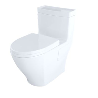 Aimes One Piece Toilet 1 28gpf Elongated Bowl Washlet Connection Totousa Com