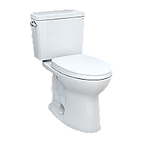 Drake&reg; Two-piece Toilet&comma; 1&period;28 GPF&comma; Elongated Bowl