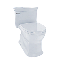 Eco Soir&eacute;e&reg; One Piece Toilet, 1.28 GPF, Elongated Bowl