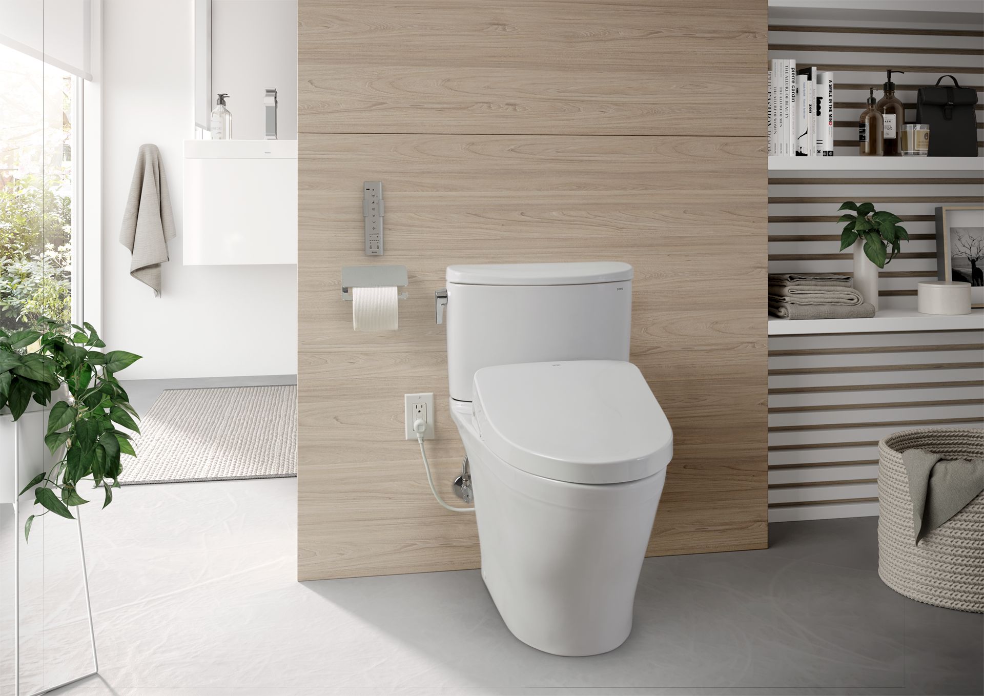 Nexus® WASHLET®+ S550e TwoPiece Toilet 1.28 GPF