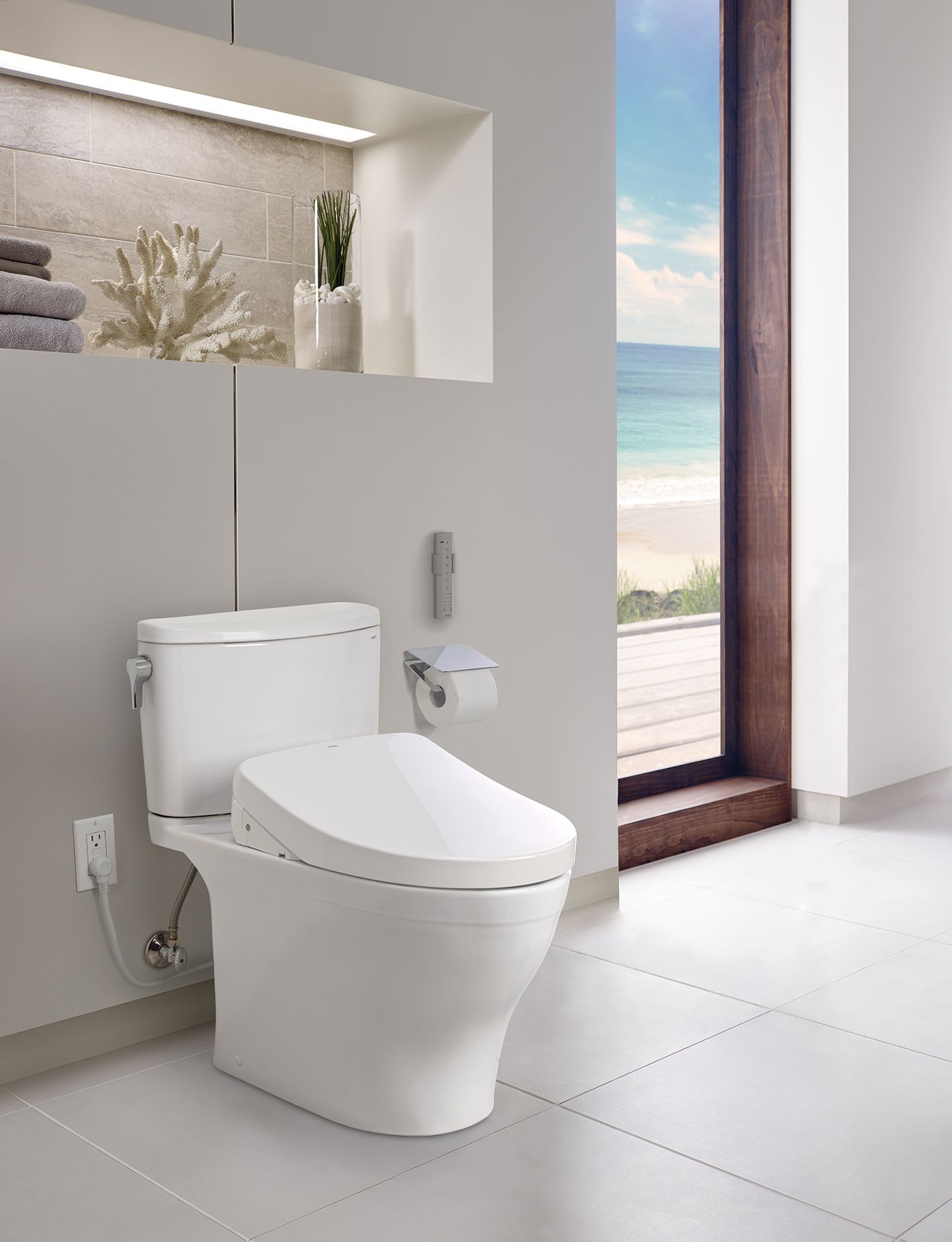 Nexus® WASHLET®+ S500e TwoPiece Toilet 1.28 GPF