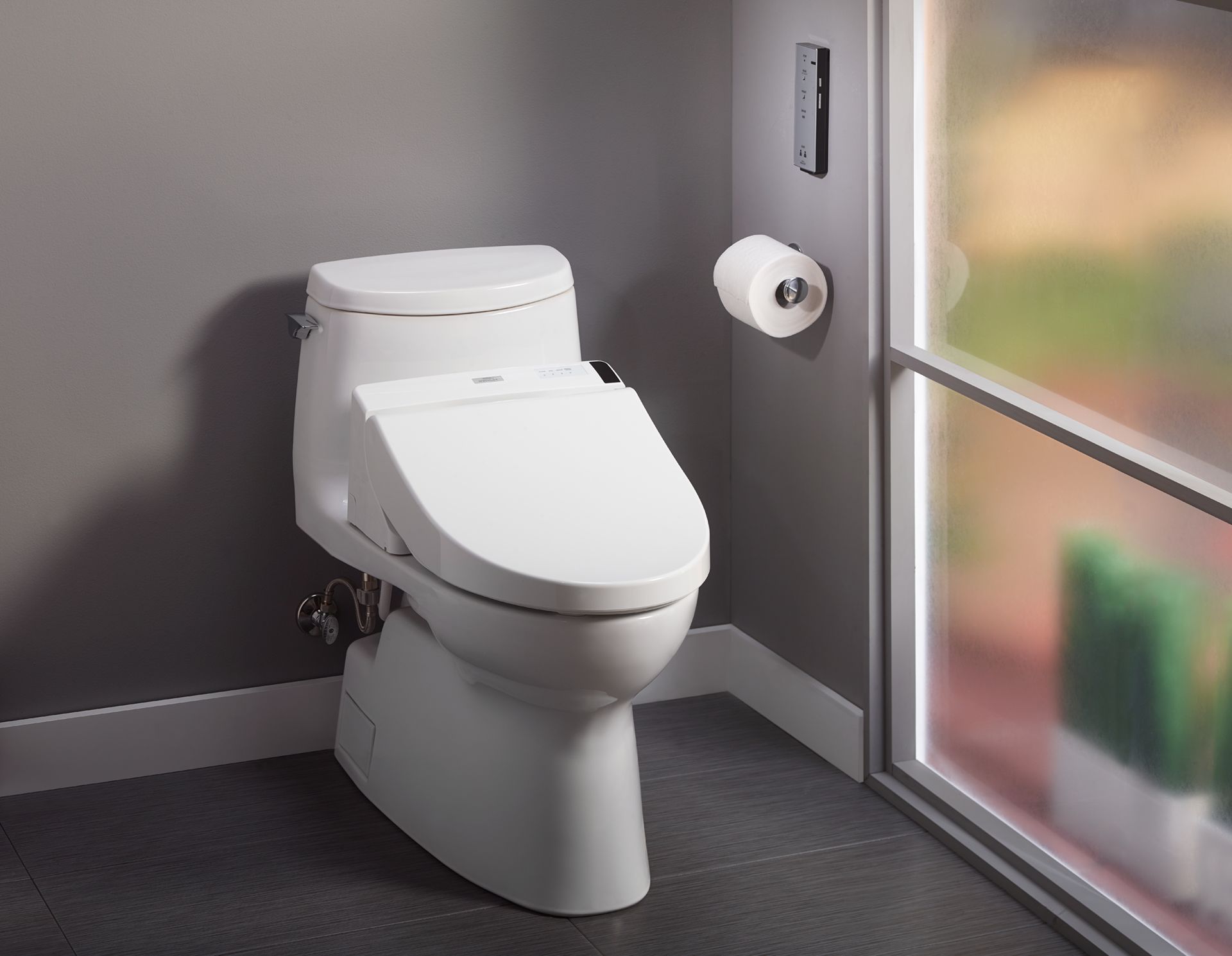 Carlyle® II 1G WASHLET®+ C200 One-Piece Toilet - 1.0 GPF - TotoUSA.com