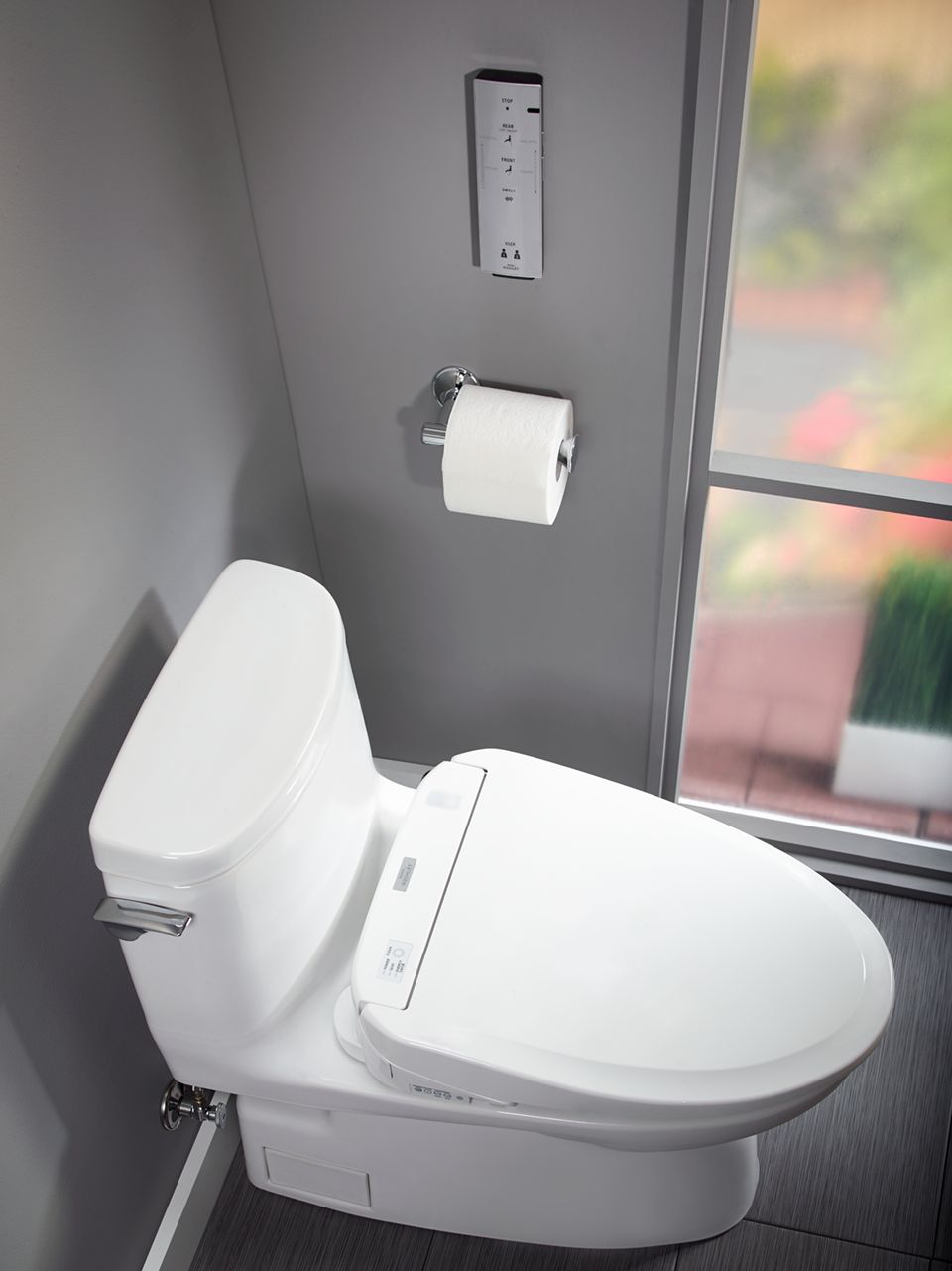Carlyle® II 1G WASHLET®+ S300e One-Piece Toilet - 1.0 GPF - TotoUSA.com