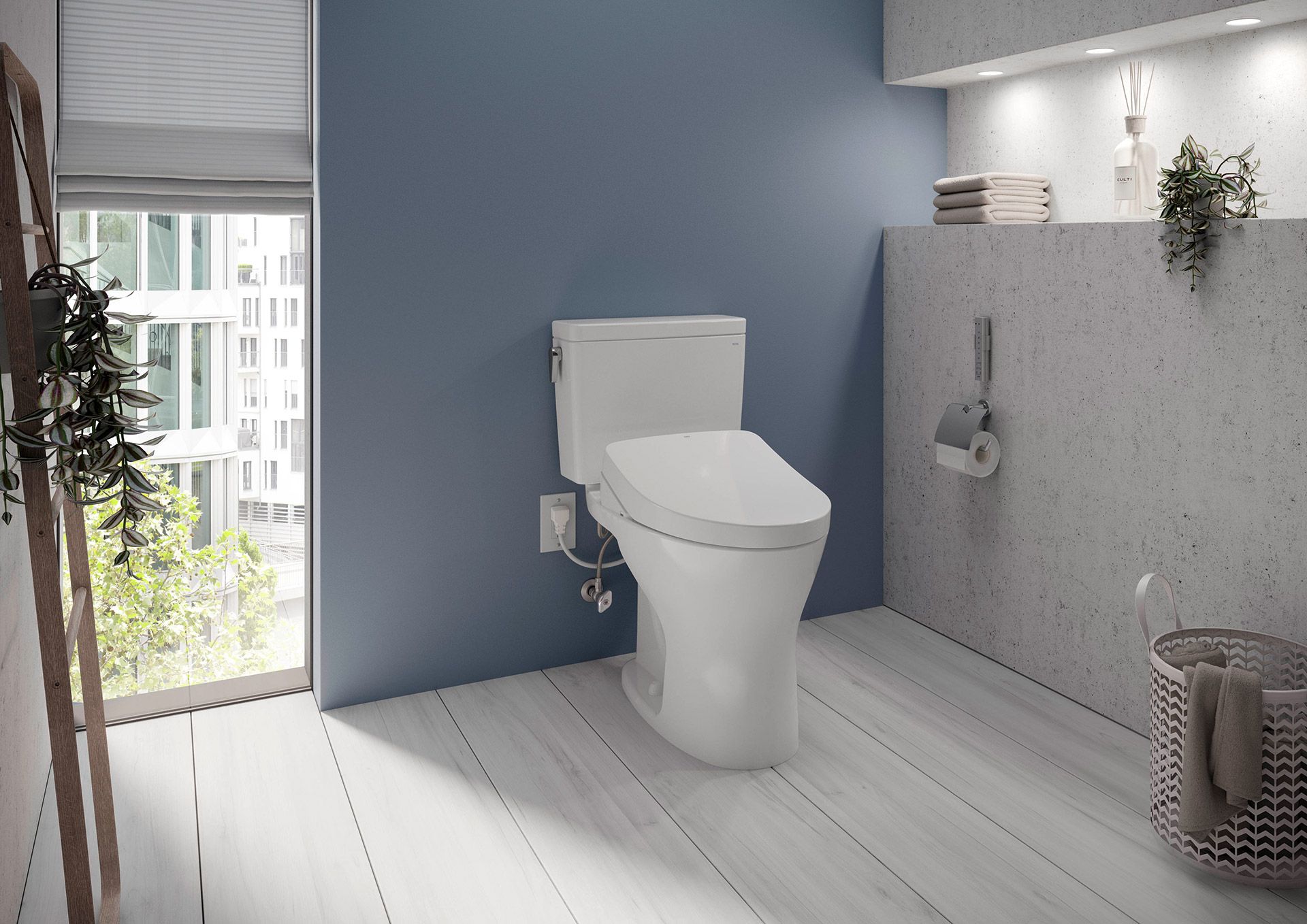 Drake Washlet S550e Two Piece Toilet 1 28 Gpf 0 8 Gpf 10 Rough In Totousa Com