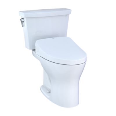 Drake Transitional Washlet S550e Two Piece Toilet 1 28 Gpf 0 8 Gpf Universal Height Totousa Com