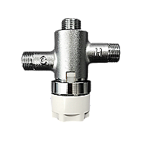Thermostatic Mixing Valve for 0,35 Gpm Faucets