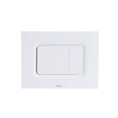 Basic Square Push Plate - Dual Button - TotoUSA.com